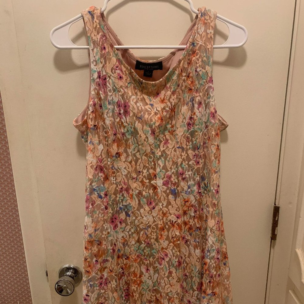 Multi colored dress